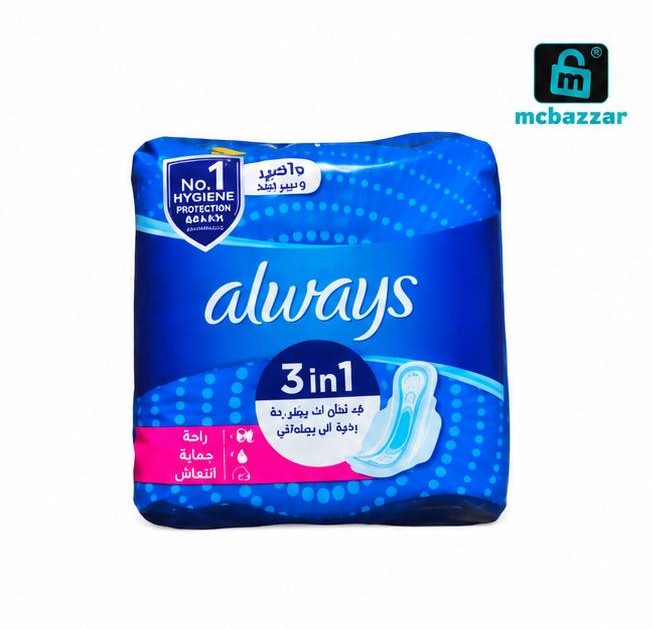 Always Maxi Thick Long Pads - 9 Pads