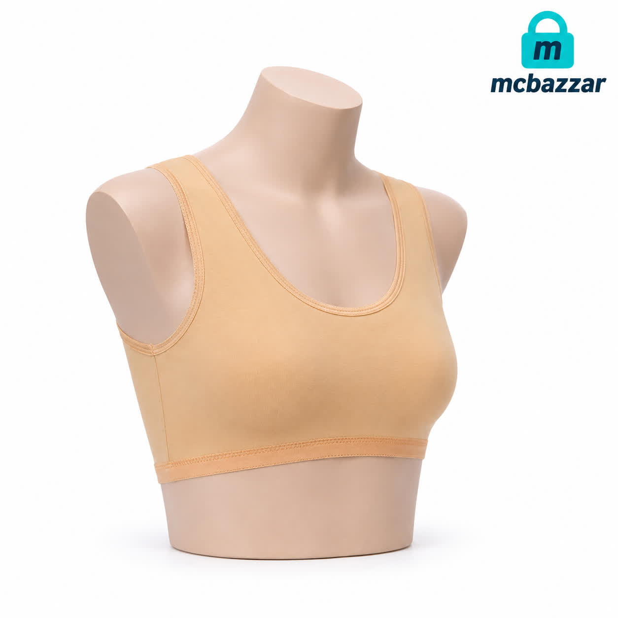 IFG Teen Bra 001 Size 30 to 38 ( Black & Skin)