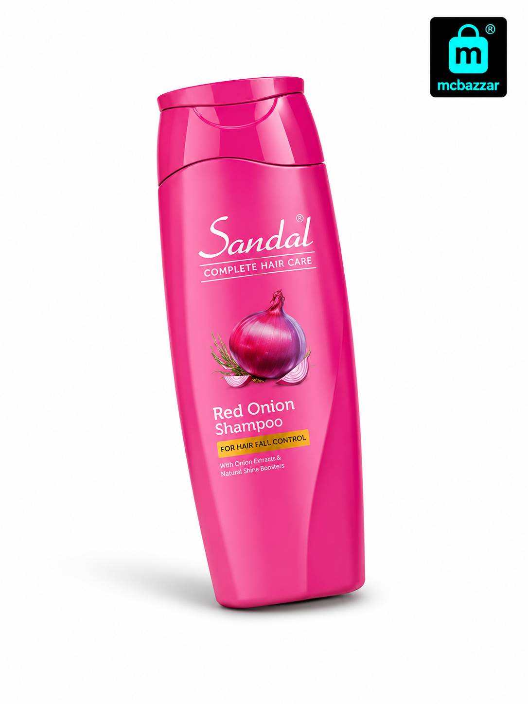 Sandal Red Onion Shampoo 180ml with Allicum Cepa Bulb Oil & Pro-Vitamin