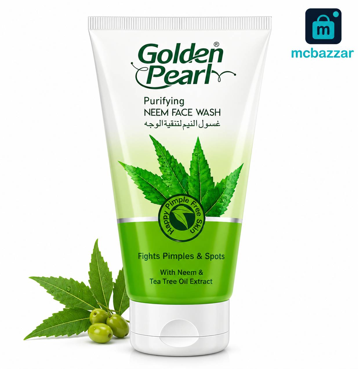 Golden Pearl Purifying Neem Face Wash 75ml