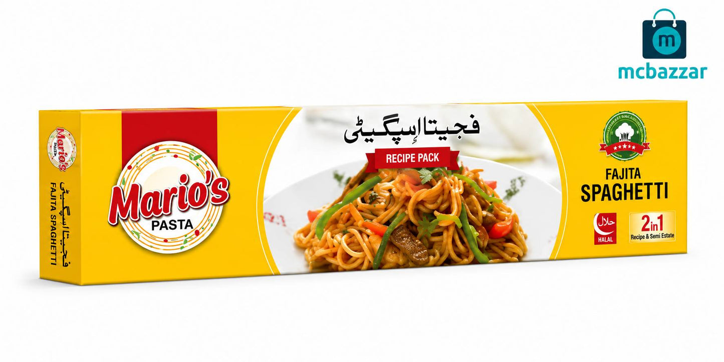 Fajita Spaghetti 2in1 Mario's Pasta 230g