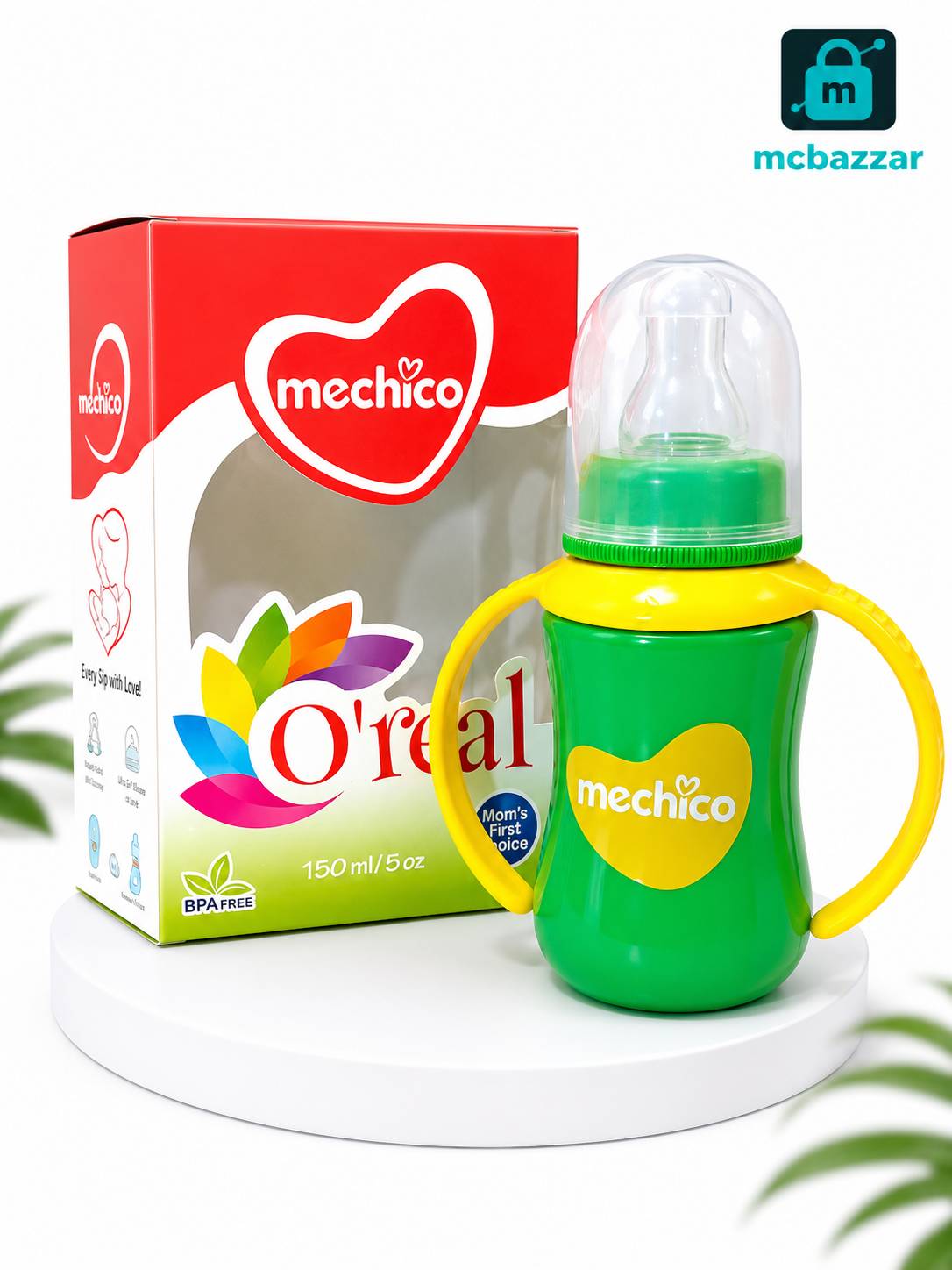 Mechico O’real Medium Baby Training Feeder Cup 150ml