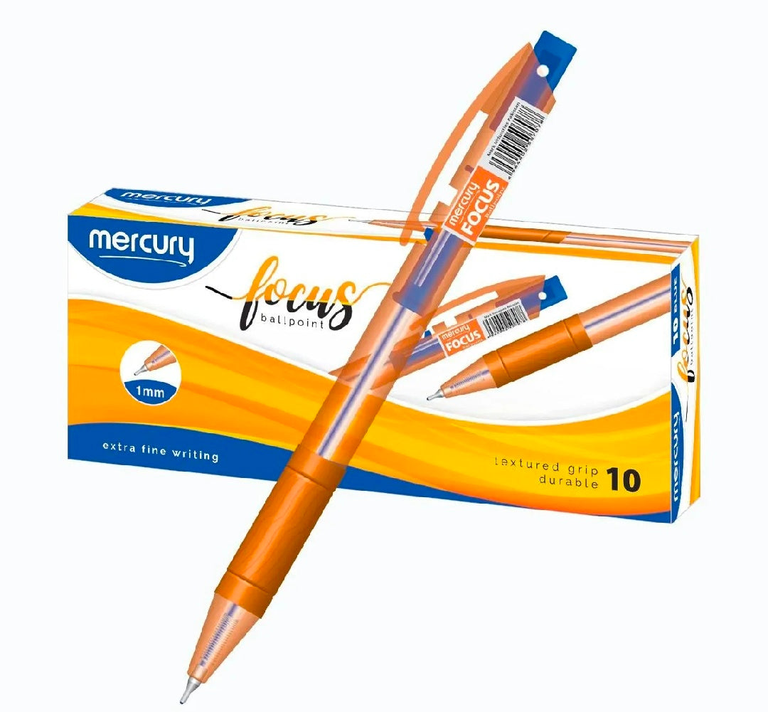 Mercury Focus Ballpoint Pen (Pack of 10)