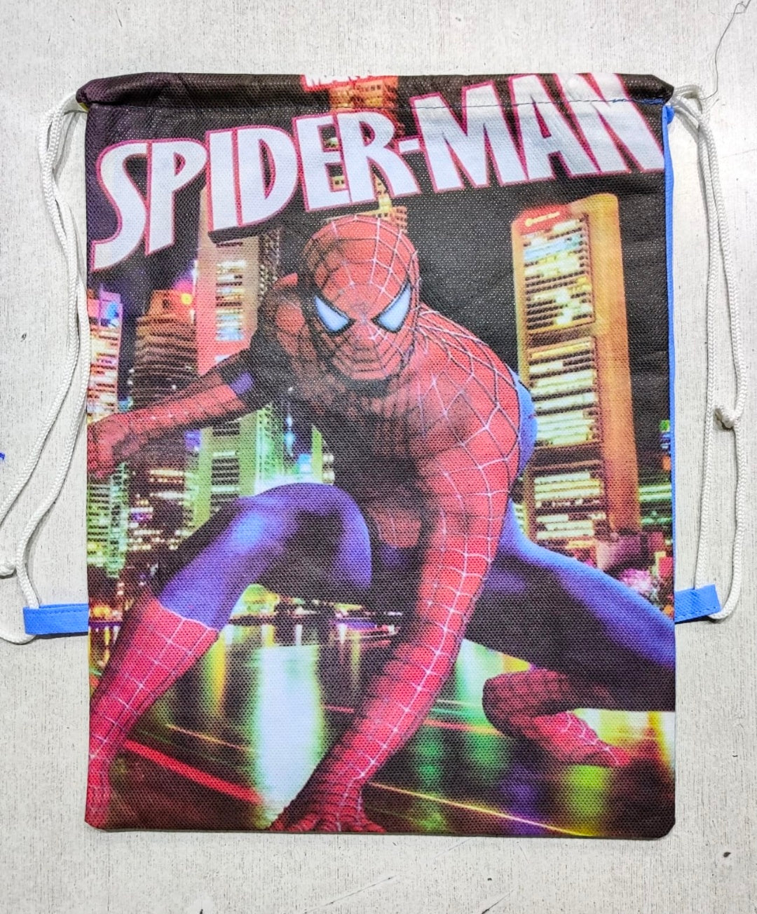Non Woven Carton Character Drawstring Bag