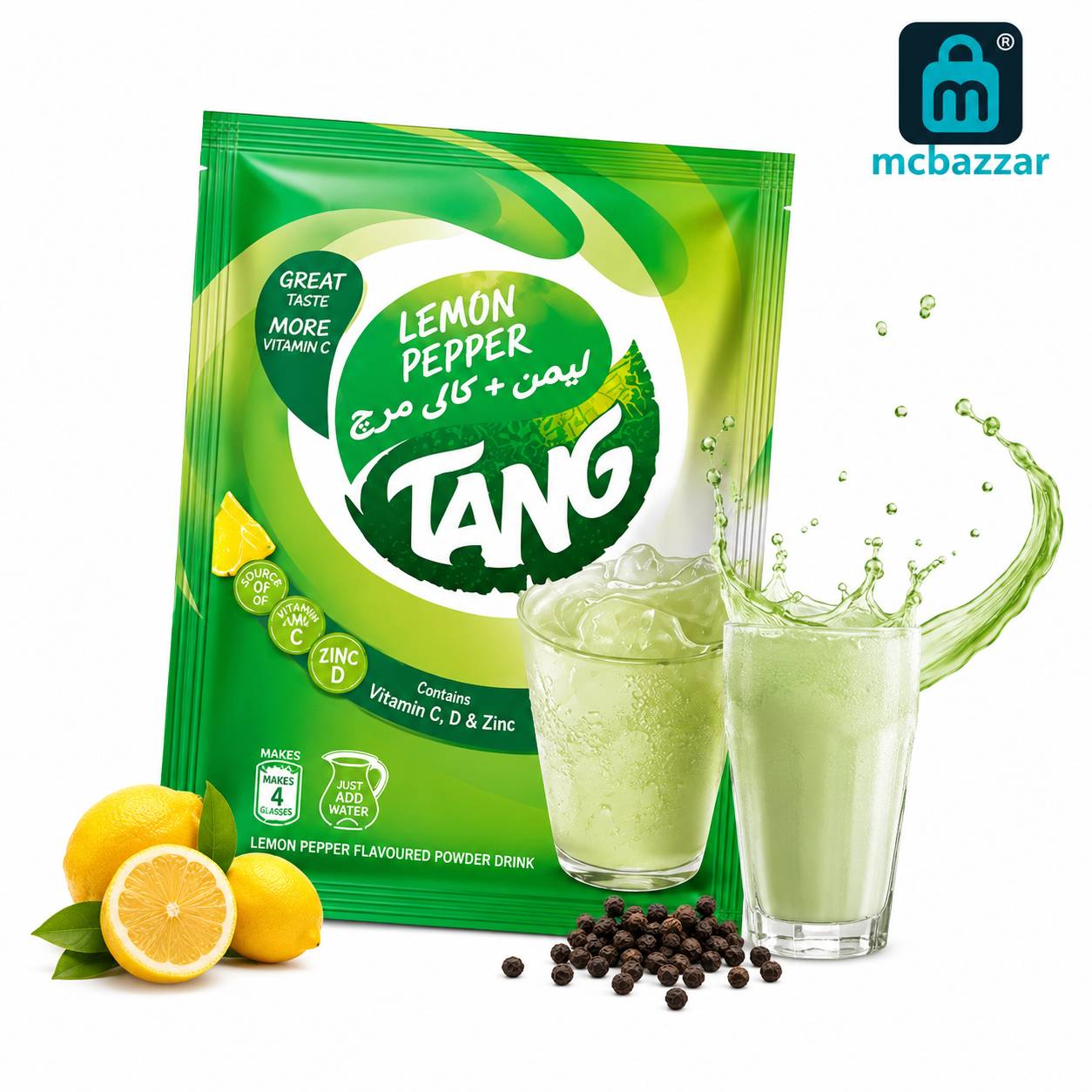 Lemon pepper Tang Pouch 125g