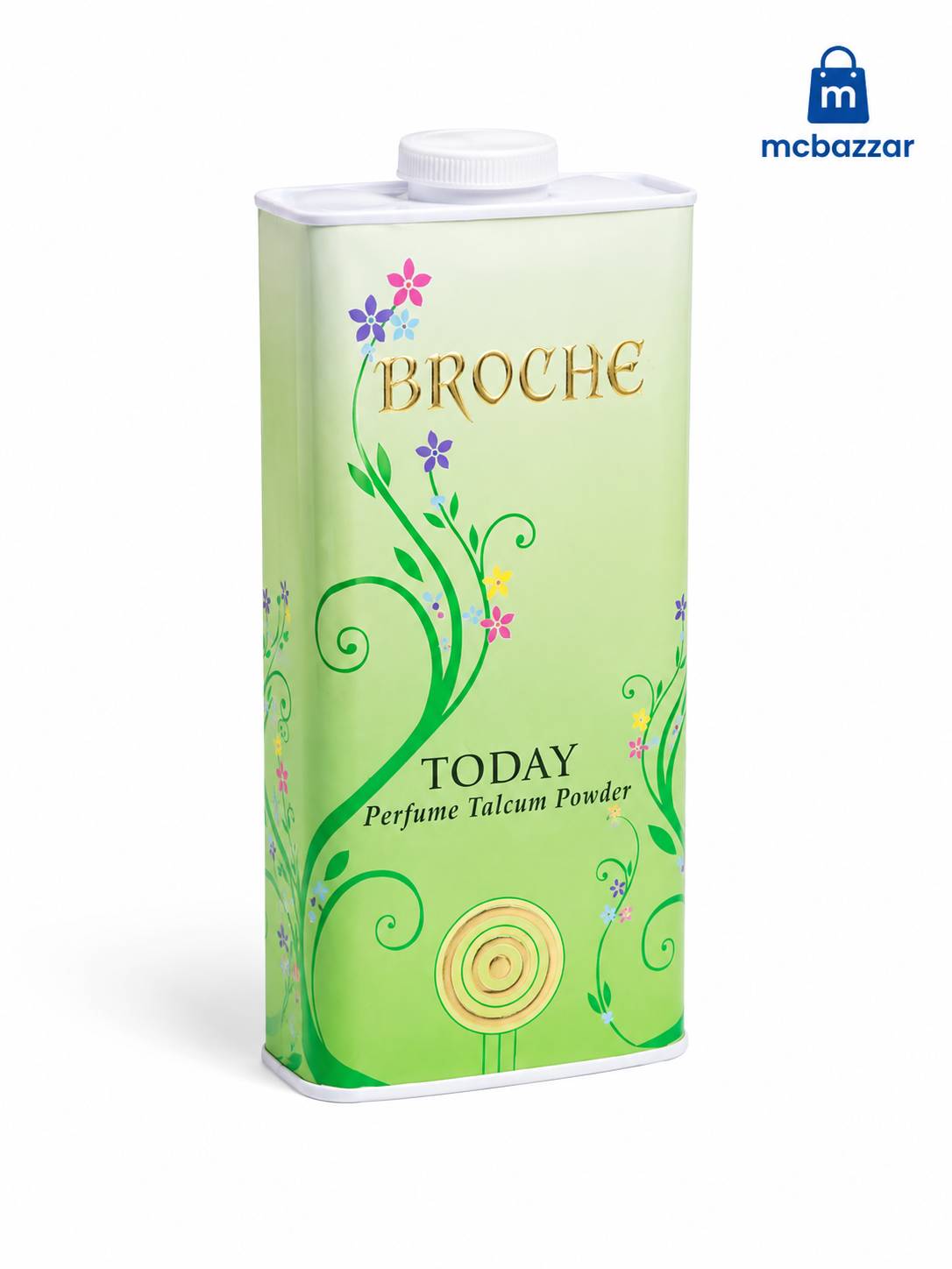 Broche Today Perfume Talcum Powder