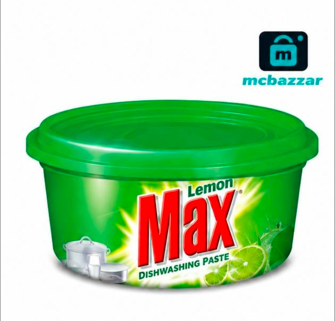 Lemon Max Dishwash Paste Jar 200g - Green