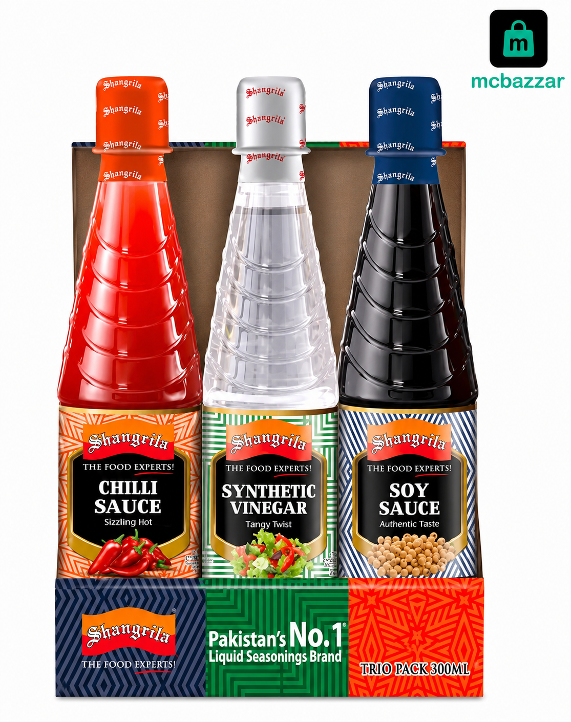 Shangrila Sauce Trio Pack 3in1 275ml Medium Packing