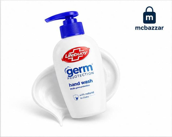 Lifebuoy 99.9% Germ Protection Hand Wash Mild Care, 200ml