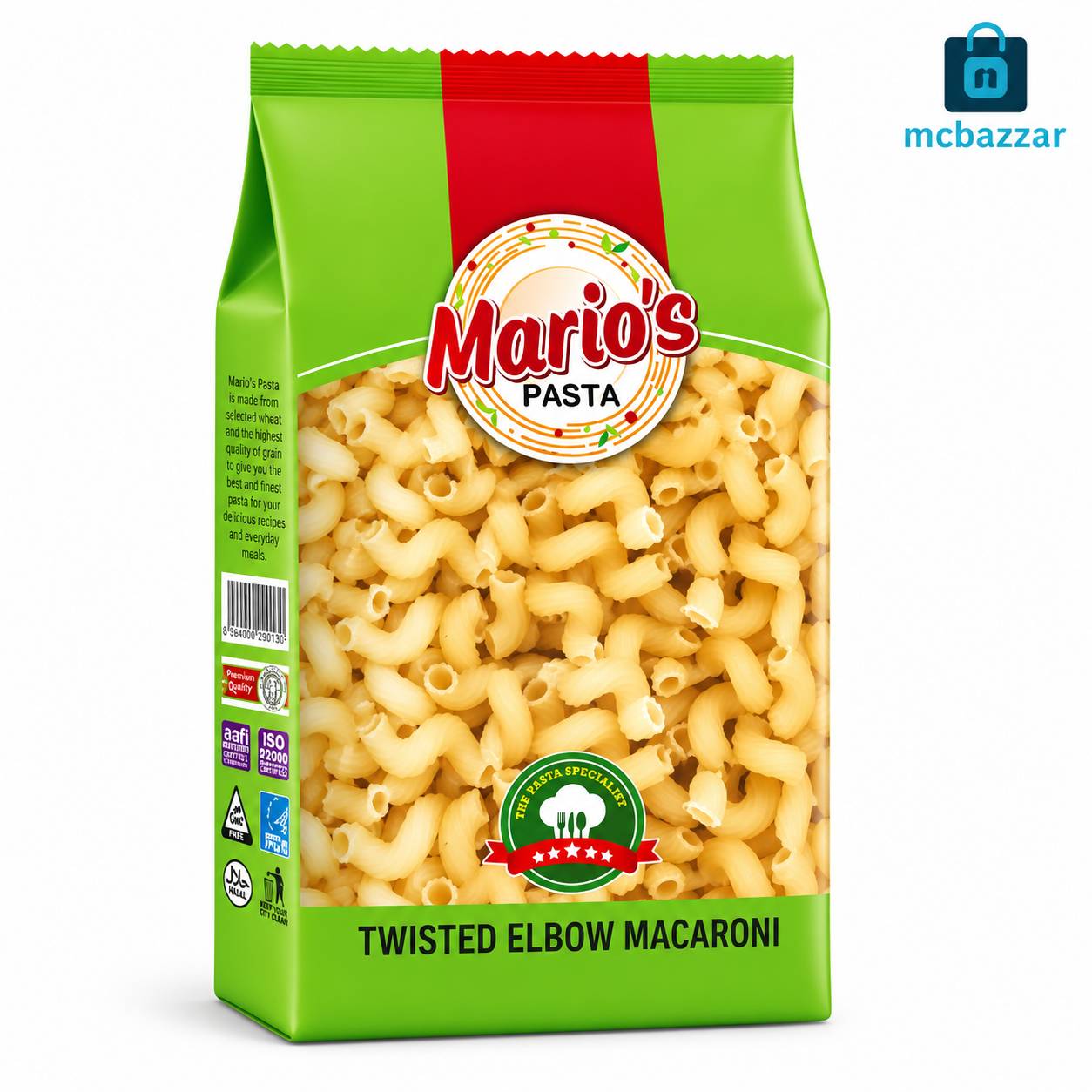 Mario's Pasta Twisted Elbow Macaroni
