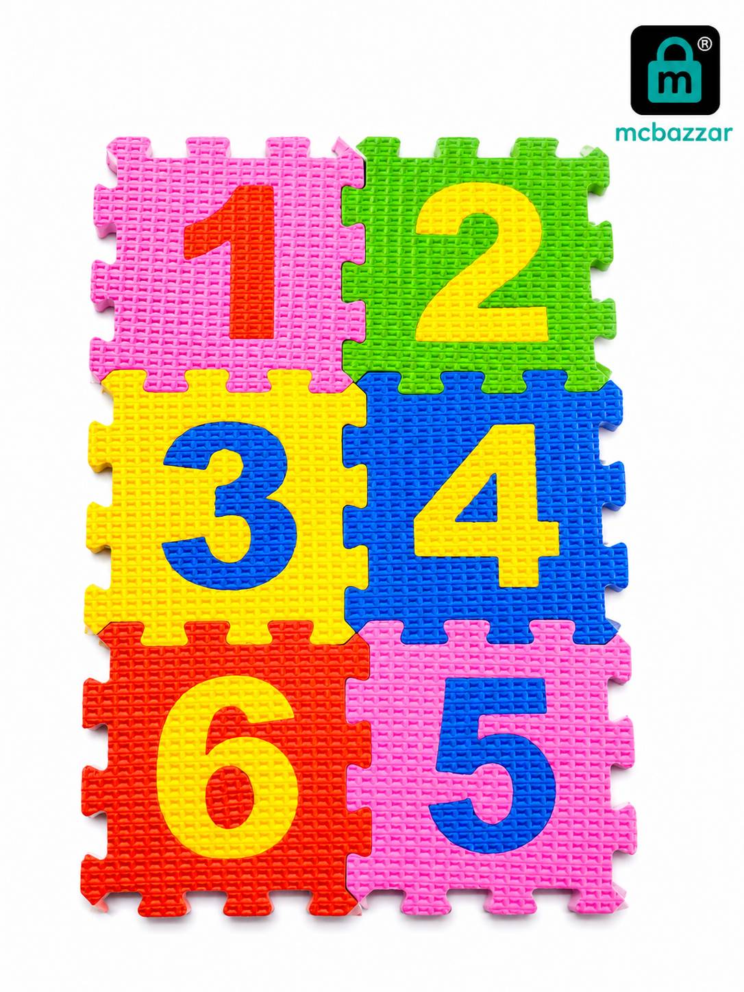 Kids EVA Foam Xounting Puzzle Mat – 1 To 10 Learning Floor Tiles