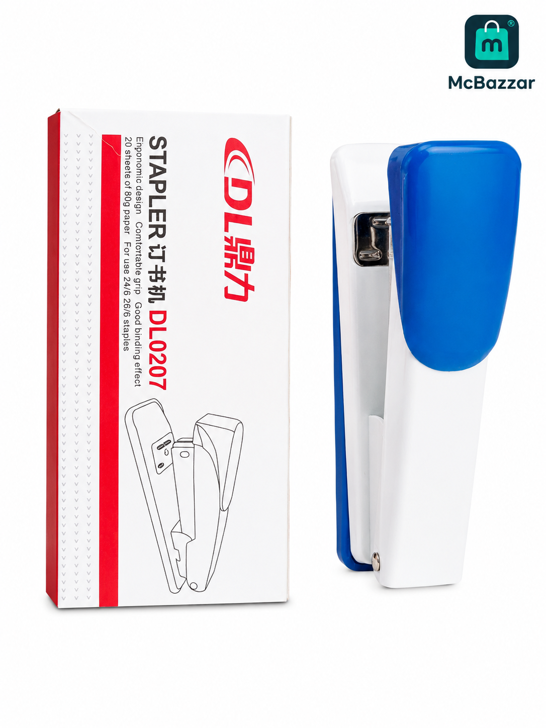 DL Stapler DL0207 (24/6 Pin)