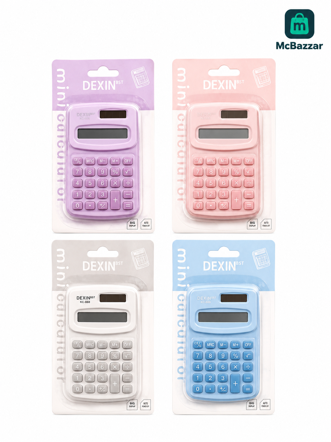 Mini Calculator Colourful
