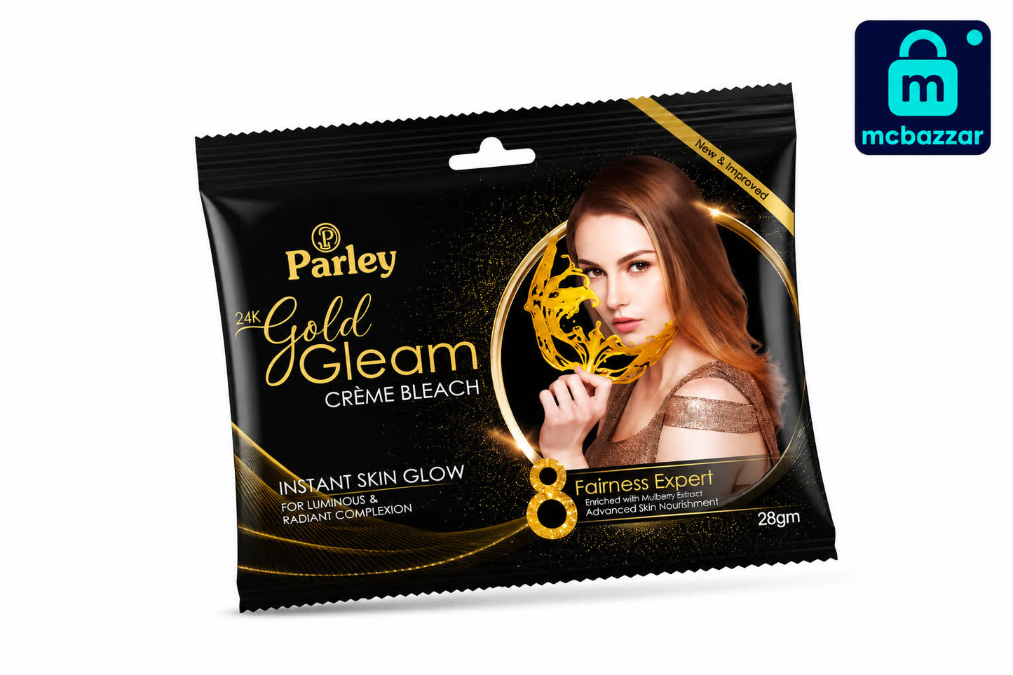 Parley 24K Gold Gleam Creme Bleach Sashy 28g