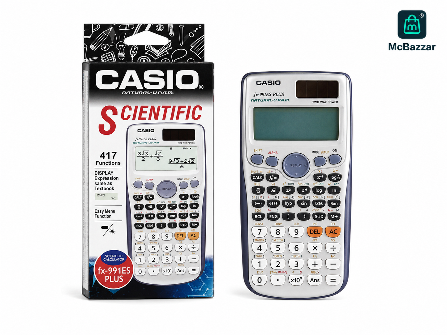 CASIO Scientific Calculator fx-991ES Plus