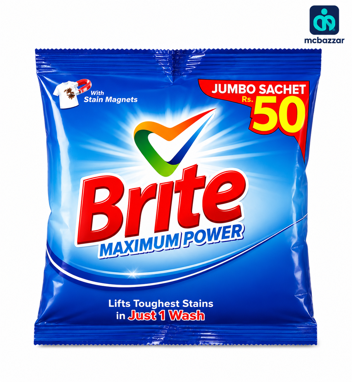 Brite Surf Jumbo Pack - 50 برائیٹ سرف جمبو پیک