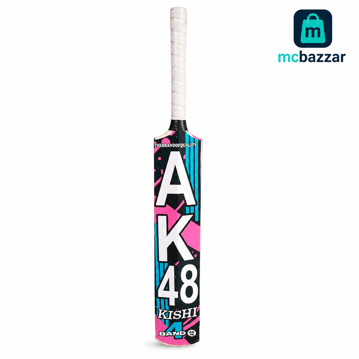 AK48 Brand kids Wooden Cricket Bat 28 Inch Length, 4 Inch Width