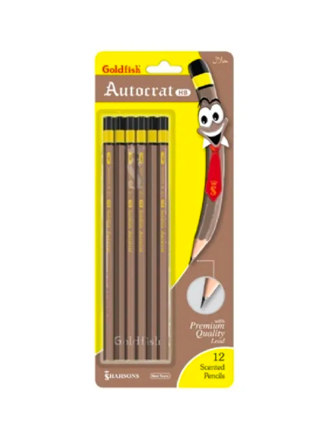 Goldfish HB Pencil Blister Pack (12 Pencils)