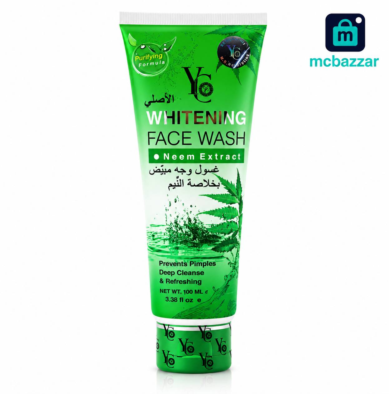 YC Whitening Face Wash Neem Extract 100ml