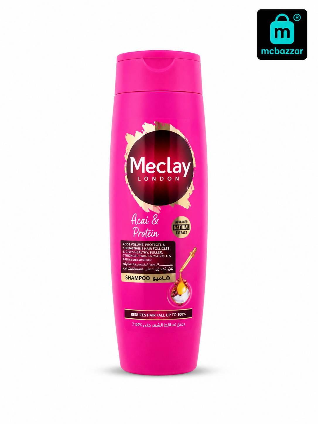 Meclay London Thick & Dense Shampoo 185ml - Hair Botox Therapy