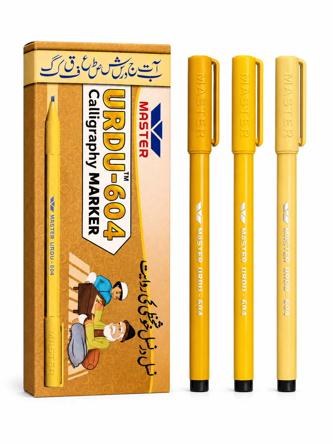 Master Urdu 604 Calligraphy Marker (10Pcs)