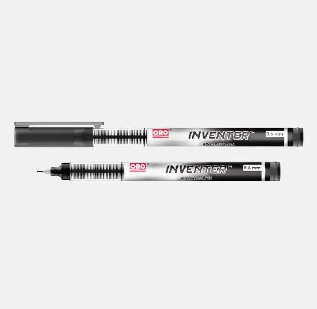 ORO Inverter Roller Pen – Pack of 2 (Blue & Black)