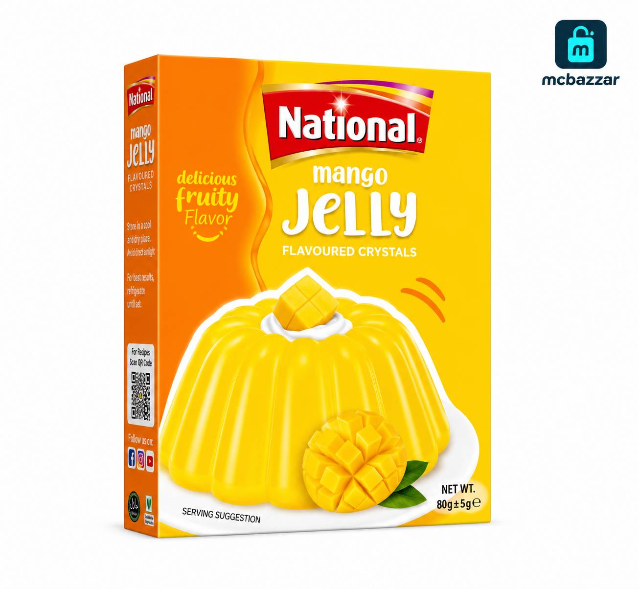 National Mango Jelly Powder 80G + 5g