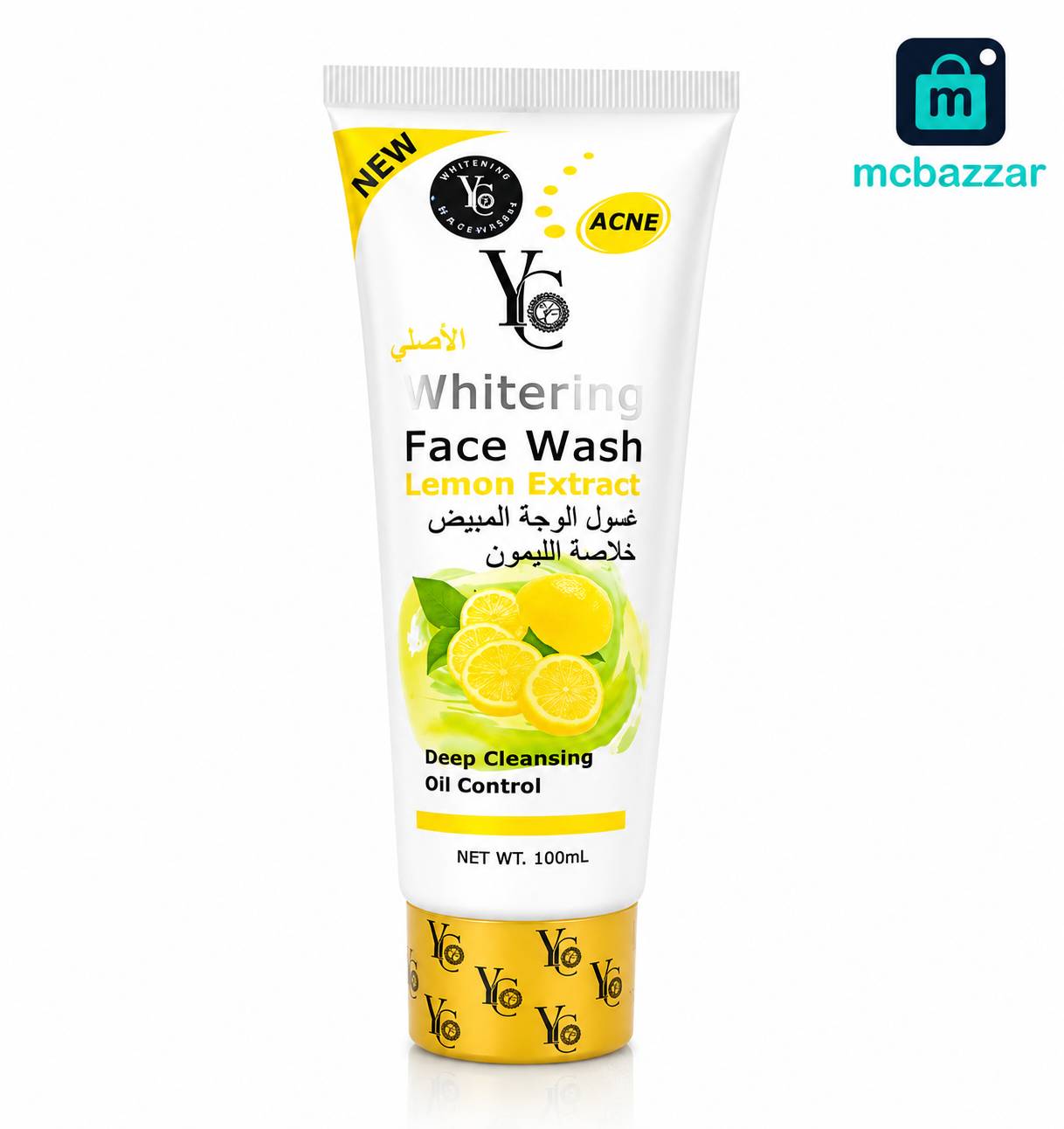 YC Whitening Face Wash Lemon Extract 100ml