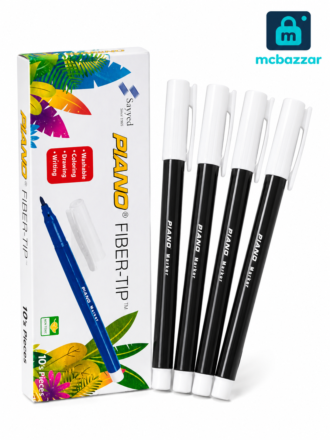 Piano Fiber Tip Marker (10Pcs)