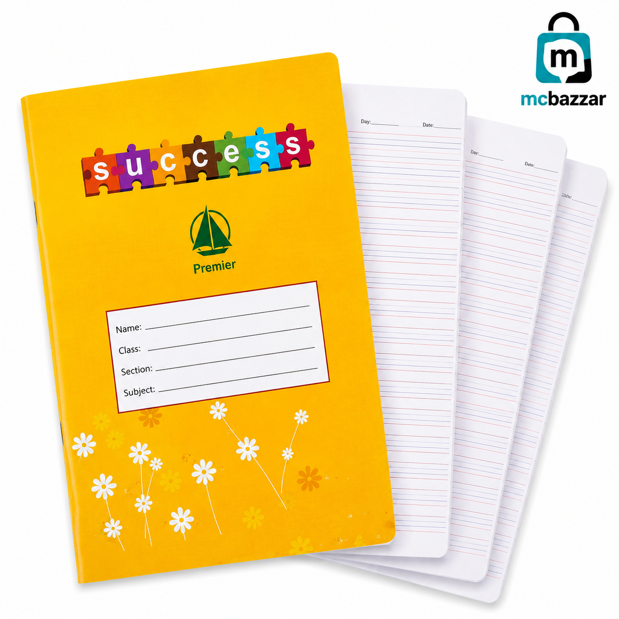 Premier Note Book English Premium Quality - 50 Prime Paper Product Lahore