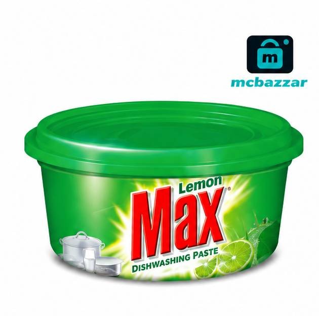 Lemon Max Dishwash Paste Jar 400g - Green