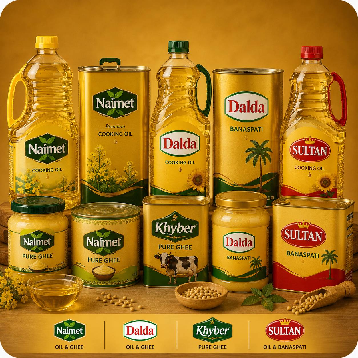 Cooking Oil & Ghee (کوکنگ آئل، گھی )