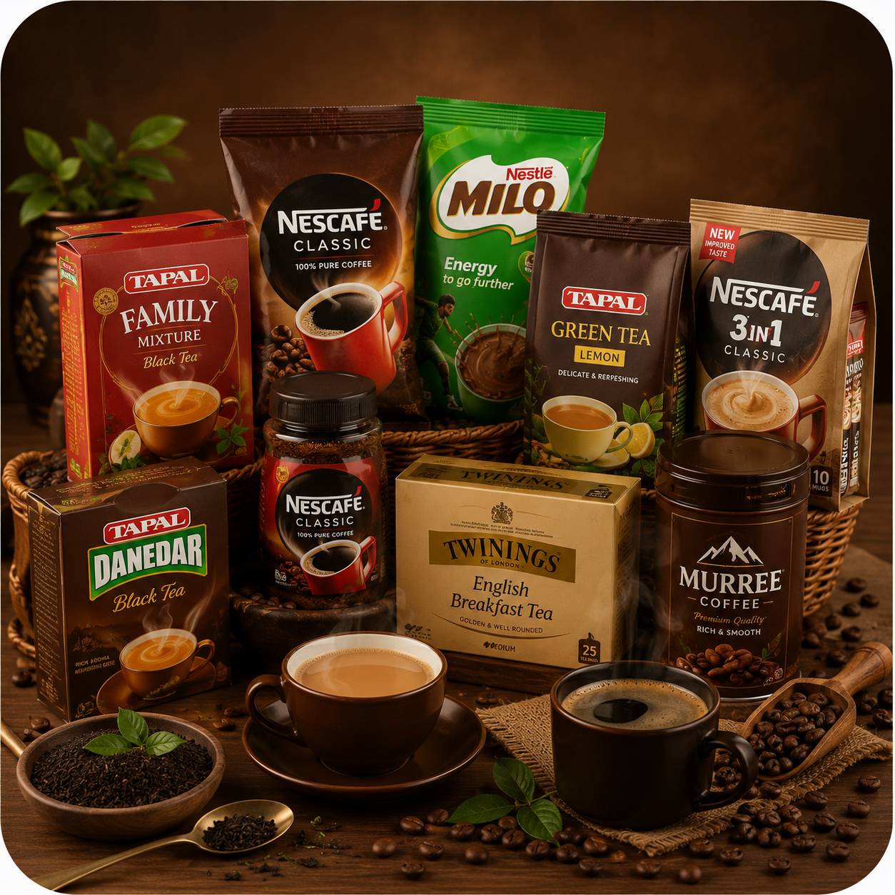 Tea & Coffee (چائے اور کافی)