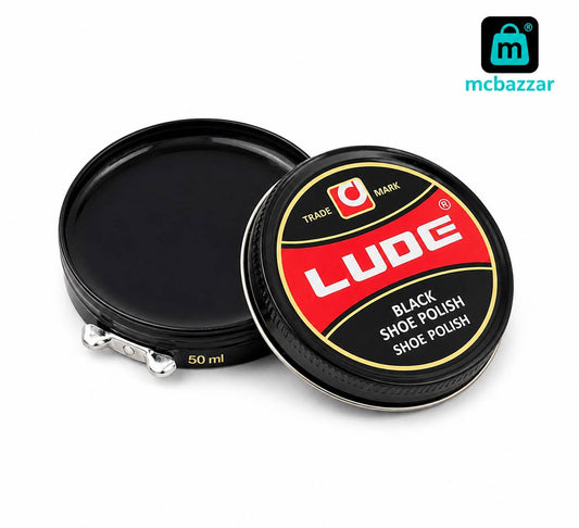 Lude Shoe Polish Black 40ml