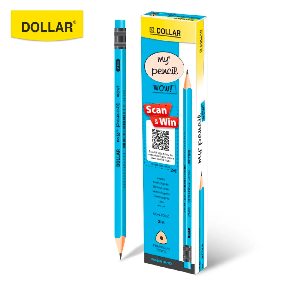 Dollar My Pencil Art PT222 Box– Pack of 12 Pencils
