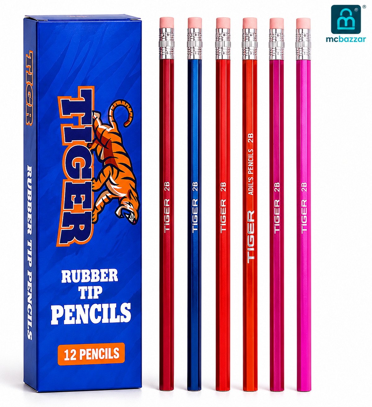 Tiger Rubber Tip Pencil