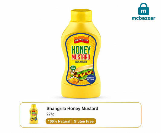Shangrila Honey Mustard 100% Natural 227g
