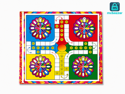 Cardboard Ludo Board Game with Goat 14" × 19" Size