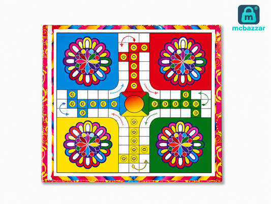 Cardboard Ludo Board Game with Goat 14" × 19" Size