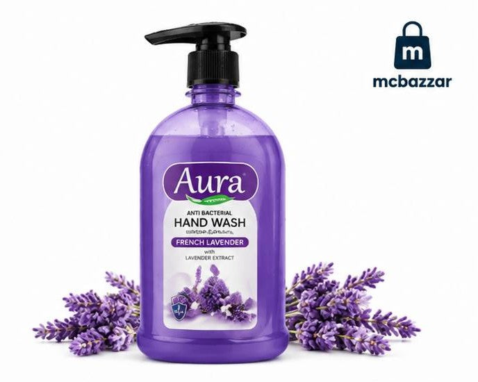 Aura Anti Bacterial French Lavender Hand Wash 500ml