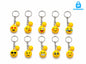 Cute Emoji Face Keychain – Assorted Expression Key Ring (1Pc)