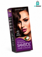 Samsol Hair Color 43 Dark Brown 50ml