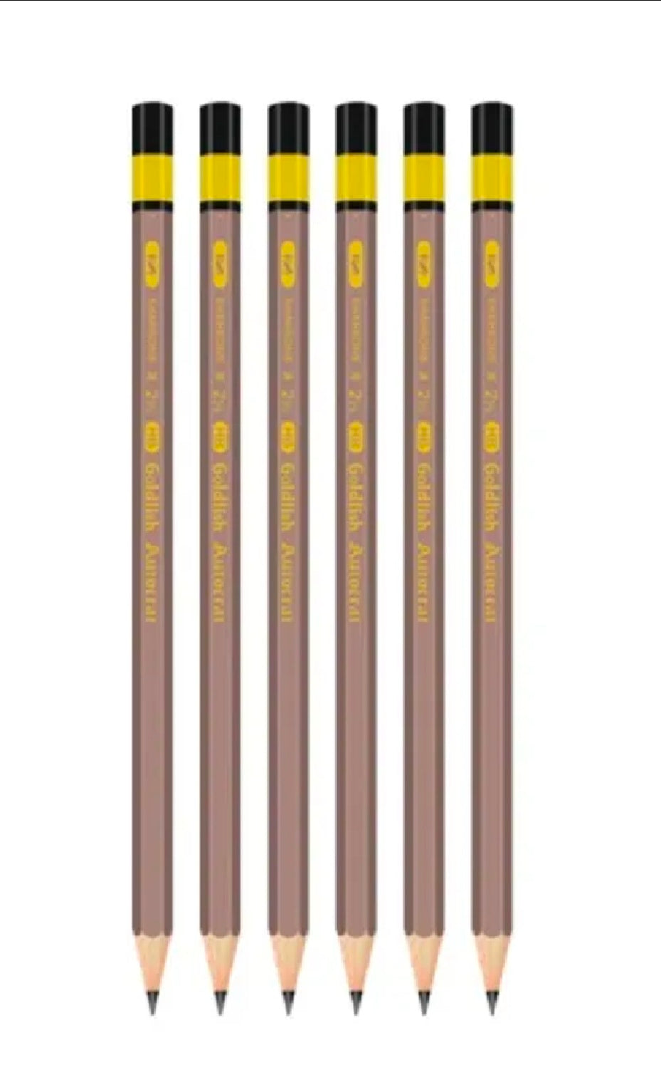Goldfish HB Pencil Blister Pack (12 Pencils)