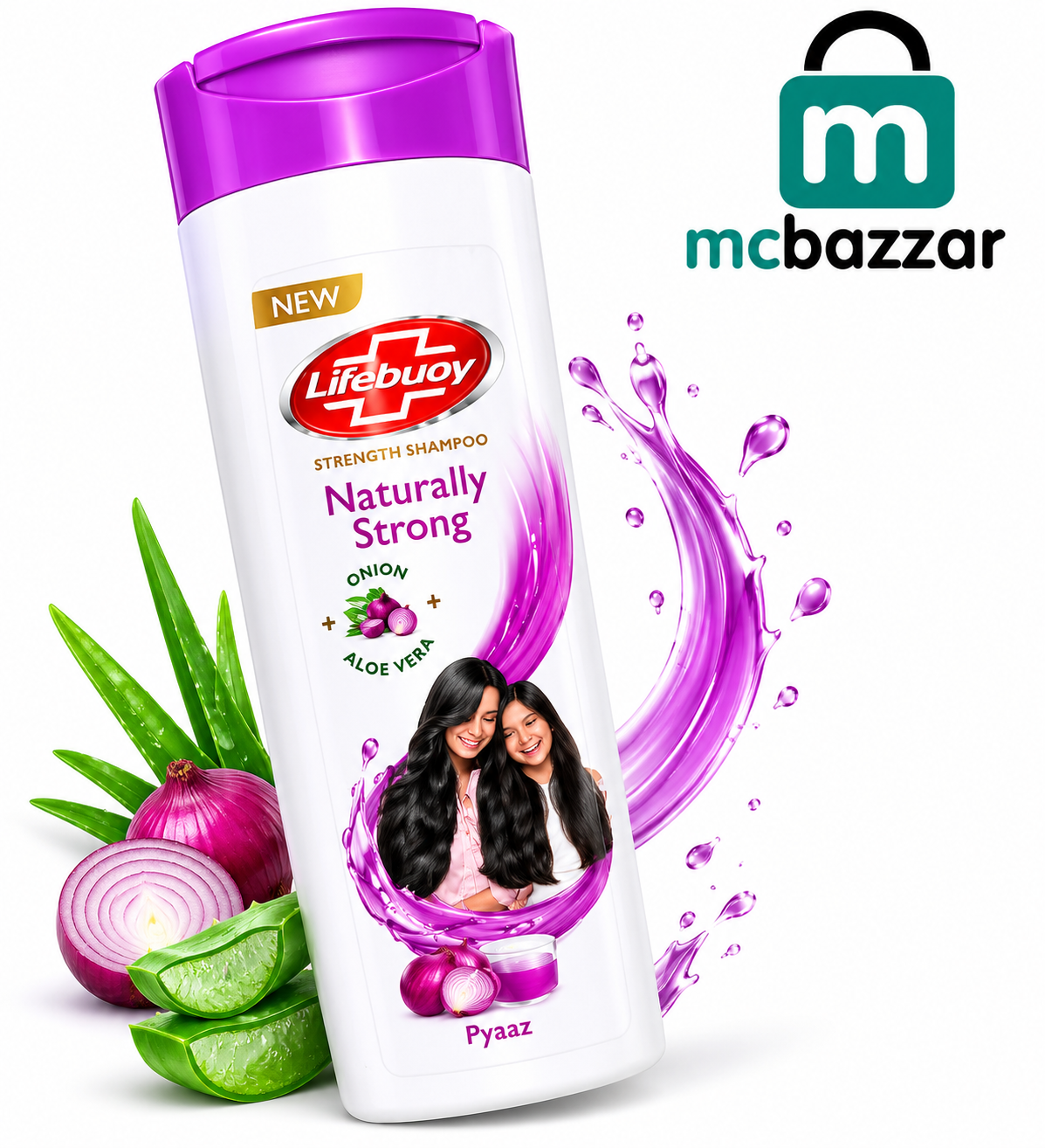 Lifebuoy Shampoo Naturally Strong Onion 90ml