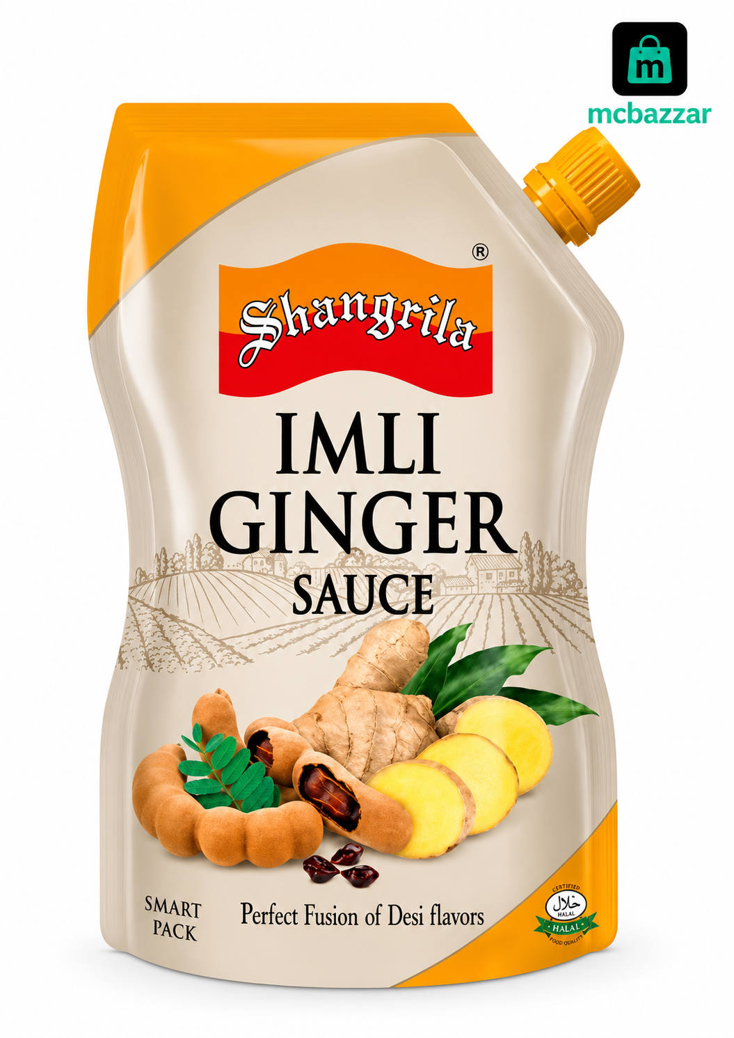 Shangrila Imli Ginger 400g Pouch Packing