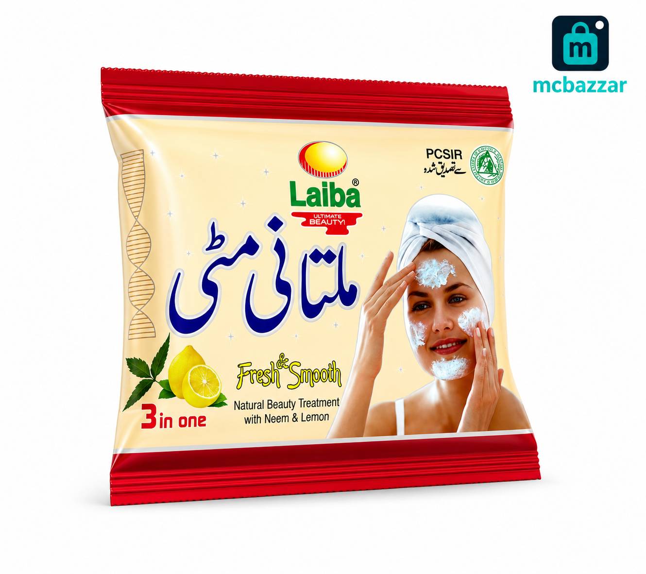 Multani Mitti 3 in 1 Pack - Fresh & Smooth