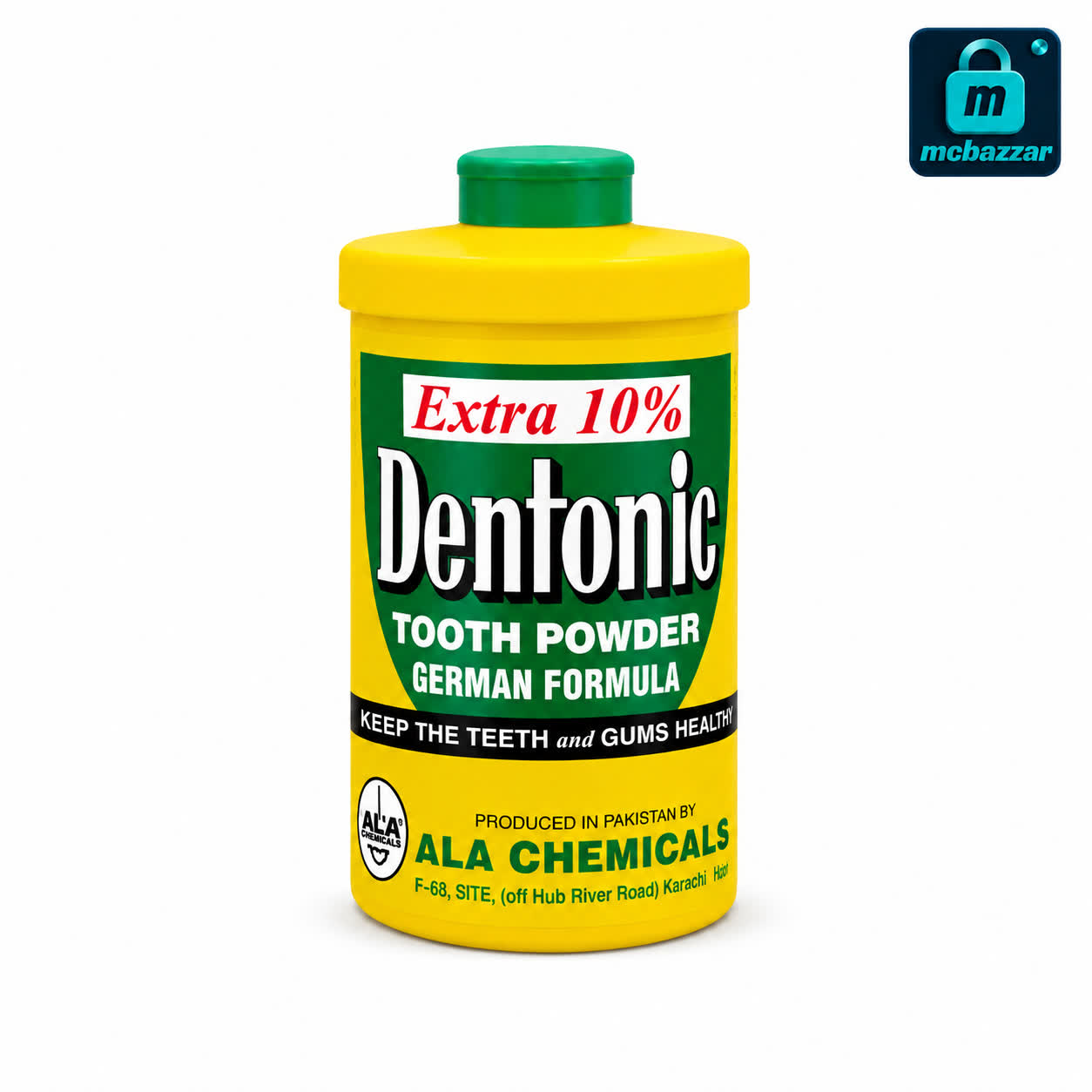 Dentonic Tooth Powder 200gm - German Formula