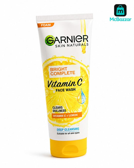 Garnier Bright Complete Vitamin C Face Wash