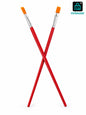 Paint Brush 2Pcs