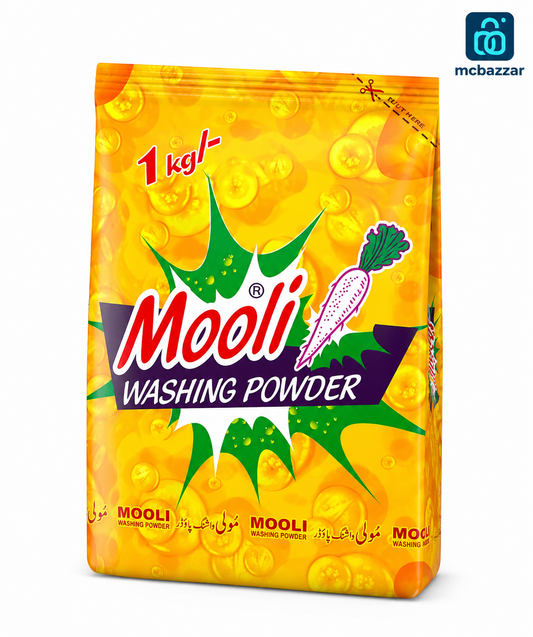 Mooli Washing Powder 1kg مولی واشنگ پاؤڈر